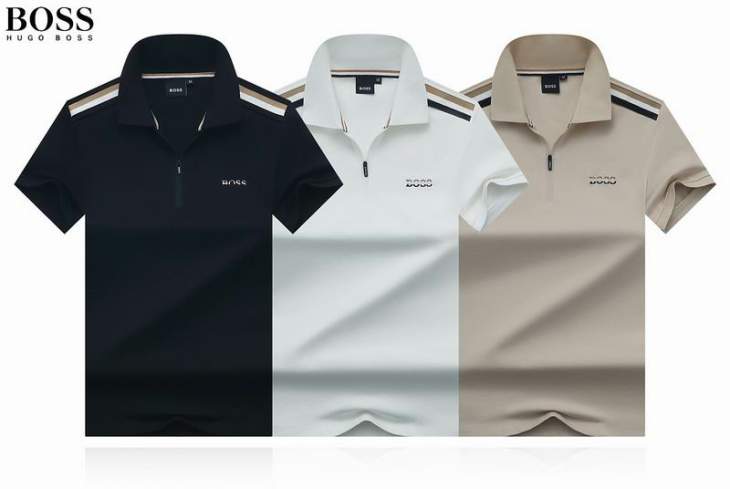 Picture of Hugo Boss Polo Shirts Short _SKUBossM-3XL25wx25627088